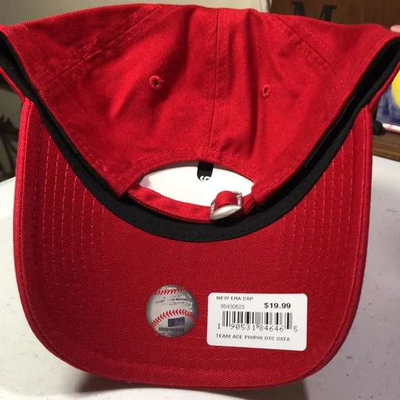 Philadelphia Phillies MLB New Era 9TWENTY Women’s Adjustable Baseball Hat Cap OS - Picture 4 of 8